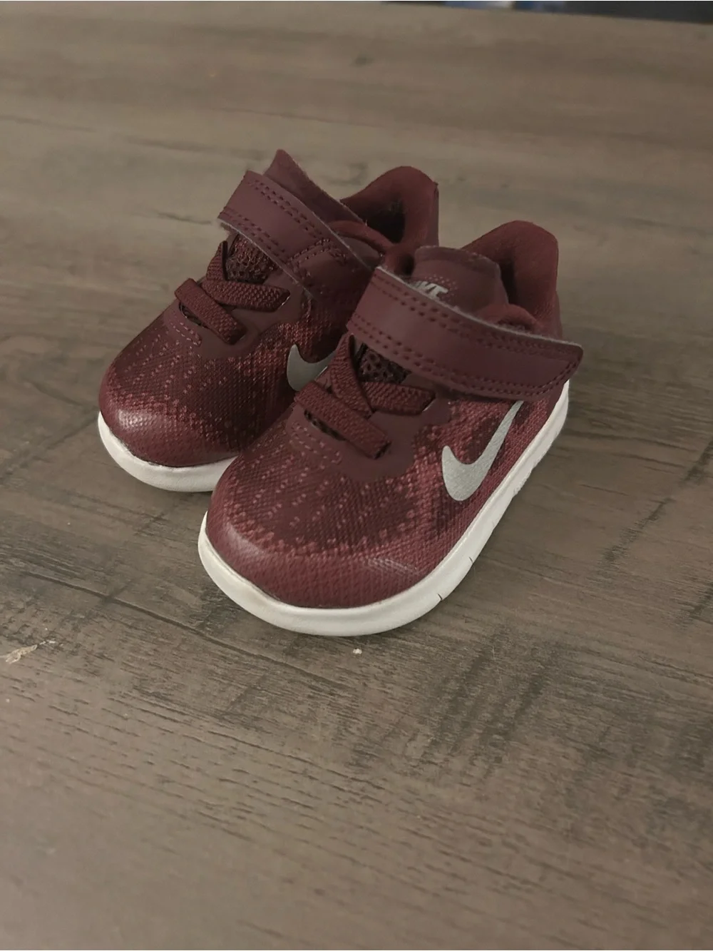 Pink Nike infant/toddler sneakers